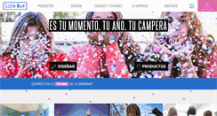 Desktop Screenshot of littleblue.com.ar